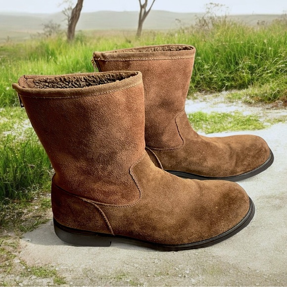 🌺Land’s End Lined Boots-EUC - Picture 1 of 11